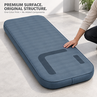 Matelas pneumatique individuel avec surface de sommeil lisse, lit d'appoint gonflable portable pour le camping et la maison, marque privée