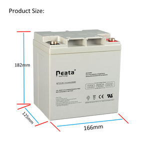 Batería de Gel de Plomo-Ácido para Energía Solar OEM 12V 24Ah 20Ah 22Ah 25Ah - Product Image 3
