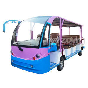 Bus touristique électrique à énergie nouvelle, couleur personnalisée, véhicule intelligent au lithium pour les centres de villégiature, vente directe usine - Product Image 5