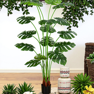 Chất lượng cao nhất nóng bán nhân tạo thực vật trang trí nội thất tồi tàn Chic Scandinavian thực tìm kiếm máy tính để bàn sân sau sắp xếp Sân Trước - Product Image 5