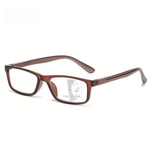 Gafas de Lectura Progresivas Multifocales con Logotipo Personalizado 2025, Gafas de Moda para Hombre y Mujer, Cuadradas, Anti Luz Azul, para Presbicia - Product Image 5