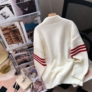 Camisola Branca Primavera e Outono Casaco das Mulheres Cardigans Roupas Femininas Roupas Kawaii Cardigan Camisola Feminina Scute <span class=keywords><strong>Sweater</strong></span> - Product Image 5