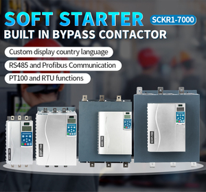 Avviatore Soft Starter Trifase di Alta Qualità 5.5-1000KW 380V/450V-690V con Bypass Integrato per Pompe, Certificato CE, Protezione IP65 - Product Image 4