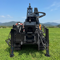 Foreuse hydraulique complète pour carottage diamanté, machine de forage de 800m à 1000m montée sur chenilles