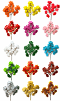 Feuilles d'érable artificielles, décoration d'automne réaliste, feuilles d'automne pour la maison, mariage, fête, hôtel, restaurant, décoration murale
