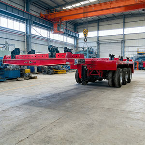 Semi-remorque de transport de poutres modulaires à capacité de 50 mètres, avec <span class=keywords><strong>conception</strong></span> séparable avant et arrière pour camions et remorques - Product Image 3