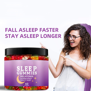 Label Pribadi OEM Beauty Magnesium Bear Vitamin Melatonin Sangat Membantu Tidur dengan Baik Gummies Tidur untuk Tidur dengan Melatonin - Product Image 3