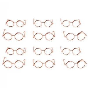 تخفيضات كبيرة على نظارات صغيرة مربكة OB11 نظارات صغيرة تصنعها بنفسك مقترنة بإكسسوارات الانتحال نظارات سلكية - Product Image 3