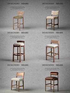 Vente en gros usine de mobilier commercial pour salle à manger : fauteuils de loisirs, banquettes, tables de restaurant, chaises hautes et tabourets de bar en ensemble - Product Image 3