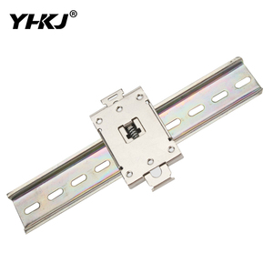 Soporte de Montaje para Relé de Estado Sólido YHKJ, Soporte de Riel Guía para Relé <span class=keywords><strong>SSR</strong></span> Monofásico C45 con Soporte Niquelado de 35 mm - Product Image 1