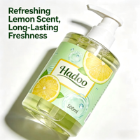 Savon liquide pour les mains écologique de marque OEM, 500 ml, parfum floral, impression sérigraphique, pour enfants et adultes