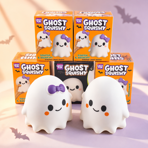 Juguete Sensorial Antiestrés de Fantasma Adorable, Suave y de Ascenso Lento, para Fiestas de Halloween, Regalo para Niñas, Niños y Adultos - Product Image 1
