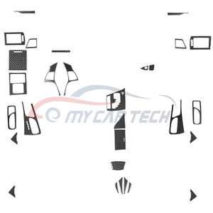 Para <span class=keywords><strong>Lexus</strong></span> <span class=keywords><strong>Rx</strong></span> <span class=keywords><strong>450H</strong></span> RX450H 2013 fibra de carbono <span class=keywords><strong>Interior</strong></span> pegatina embellecedora completa Dash LHD/RHD Bodykit - Product Image 2