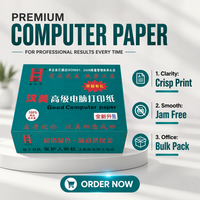 Rollo de Papel Continuo sin Carbón para Impresión Digital de 241 mm