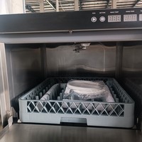 Lave-vaisselle professionnel sous comptoir certifié CE, en acier inoxydable 304, haute efficacité, cycles de lavage réglables pour l'hôtellerie et la restauration