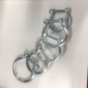 Collier de serrage universel galvanisé pour tuyau d'échappement 2" 2.25" 2.5" 2.75" 3" Connecteur d'échappement automobile Vente directe usine 2% de réduction - Product Image 4