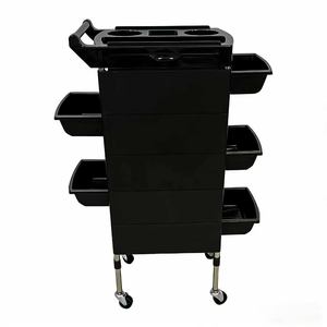 Hairdressing Trolley High-<b>end</b> Hair Salon Specialized Salon Tool Cart Hair Salon Storage <b>Bar</b> Cart - Product Image 2