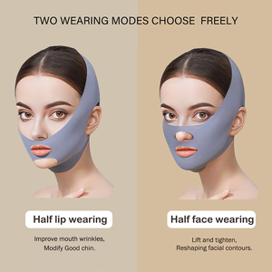 Portatile riutilizzabile Anti rughe V-Line Lifting viso fasciante maschera Jawline Shaper doppio mento cinturino <span class=keywords><strong>per</strong></span> <span class=keywords><strong>dormire</strong></span> - Product Image 5