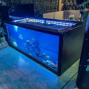 Goedkope Outdoor Glasvezel Achtertuin Vissentank Landbouw Tanks 5000l Vezel Vis Aquarium Tank Voor Koi Vissen