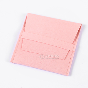 Shero, venta al por mayor, bolsa de microfibra para joyería, púrpura, embalaje de joyería personalizado, bolsa de terciopelo, bolsa de terciopelo suave - Product Image 1