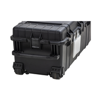 MQ1740 Boîte à outils noire à poignée rigide et étanche, étui de protection antichoc avec support en mousse pour le stockage et le transport OEM