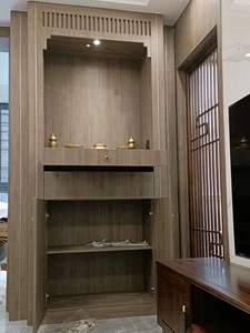 Vente directe d'usine, niche bouddhiste en bois massif, armoire de méditation personnelle, niche pour Bouddha - Product Image 4