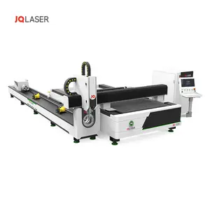 JQ Blech-und Rohr lasers ch neider 1000w 1500w 2000w Edelstahlfaser-Lasers chneid maschine für Bleche und Rohre