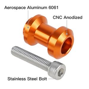 NiceCNC CNC 10mm Bras Oscillant Bobines Curseurs pour <span class=keywords><strong>KTM</strong></span> <span class=keywords><strong>690</strong></span> Duke SMC <span class=keywords><strong>SM</strong></span> 990 Adventure Supermoto - Product Image 3