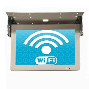 OSK QZ-1564-WIFI 15.6英寸安卓无线总线电视屏幕广告液晶显示器12V/24v公共汽车数字标牌