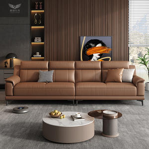 <span class=keywords><strong>Canapé</strong></span> <span class=keywords><strong>droit</strong></span> en <span class=keywords><strong>cuir</strong></span> véritable Première couche en <span class=keywords><strong>cuir</strong></span> de vachette Moderne Simple Salon <span class=keywords><strong>Droit</strong></span> Une ligne <span class=keywords><strong>Canapé</strong></span> italien minimaliste en fer - Product Image 5