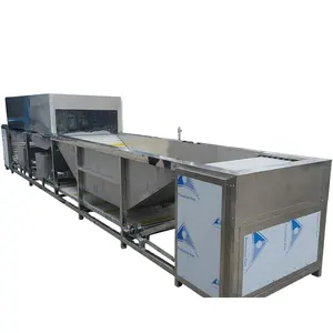 Ultrasonic cleaning line Metal electronic hardware cleaning