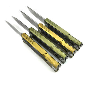 Couteau à gravité de haute qualité, couteau pliant d'extérieur, manche en aluminium T6, couteau de poche portable D2, couteau de camping tranchant - Product Image 5