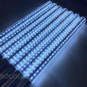Richshining - Varitas LED Intermitentes de 60 cm de Largo, Bengalas para Servicio de Botellas, Bastón de Luces Estroboscópicas para Bailar, Glorificador de Presentaciones para Bodas y Fiestas - Product Image 1