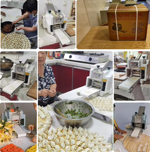 Machine à fabriquer des feuilles de pâte à wonton et gyozas personnalisables, machine commerciale pour faire des enveloppes de raviolis - Product Image 3