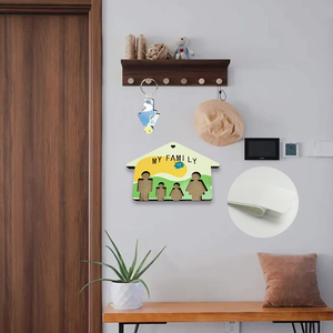 Regalos Originales, Decoración para Bicicletas, Llaveros <span class=keywords><strong>de</strong></span> MDF Sublimables a la Moda, Porta Llaves Desmontable - Product Image 2