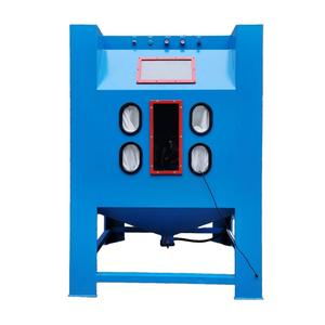 Industrial Dry <b>Sandblasting</b> Machine Heavy Duty Blasting Equipment Metal Surface Rust Removal Manual Operation Motor Low - Product Image 2
