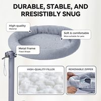 Petite niche pour chat suspendue, pour bureau, intérieur, cage pour animaux de compagnie, en plastique solide, confortable