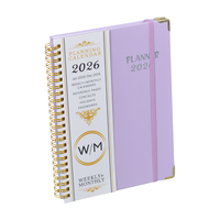 Carnet à spirale promotionnel OEM, papier 120 g/m², pages lignées, spirale métallique, fabricant de carnets à spirale