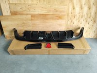 Untuk Mazda 6 Atenza 2014-2021 Diffuser Belakang Gloss Black Bumper Lip Plastik ABS Body Kit Mobil