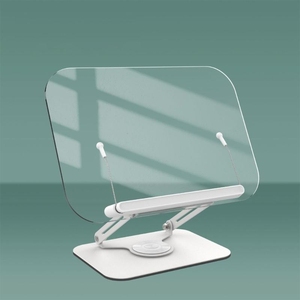 Tùy Chỉnh 360 Độ Xoay Tự Nhiên Acrylic Kệ Sách Có Thể Điều Chỉnh Óc Chó Đọc Sách Đứng Gấp Máy Tính Bảng Đứng Cho Văn Phòng Nhà - Product Image 2