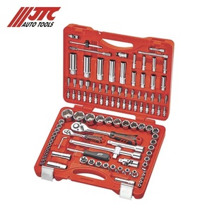 JTC Tự Động Sửa Chữa Công Cụ Đặc Biệt Hộp Jtch110b Đa-Chức Năng Tay Áo <span class=keywords><strong>Ratchet</strong></span> Cờ Lê Thiết Lập Và Ổ Cắm Kit Tùy Chỉnh OEM Dụng Cụ Tay - Product Image 2