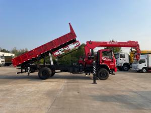 Camion grue Dongfeng D1S 8 tonnes à 4 sections avec fonction de benne basculante, vérin hydraulique Zoomlion et moteur Weichai, hauteur de levage 16,5 m - Product Image 5