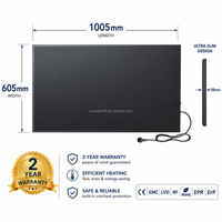 Chauffage infrarouge électrique CE OEM en gros - Cristal de carbone, télécommande, protection contre la surchauffe, chauffage rapide, construction métallique