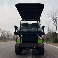 Moto classique véhicule extrême batterie de golf levée 48 volts alimentée au lithium voiturette de golf électrique personnelle légale de rue
