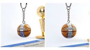 <span class=keywords><strong>Porte</strong></span>-clés de montagne à thème basketball, style dessin animé, étanche, léger, vente en gros - Product Image 4