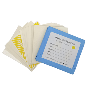 Indicador de Esterilización por Vapor sin Plomo Bowie Dick Test Pack de Grado Médico Desechable AZR MEDICAL con Certificación ISO9001 <span class=keywords><strong>BD</strong></span> Dental - Product Image 3