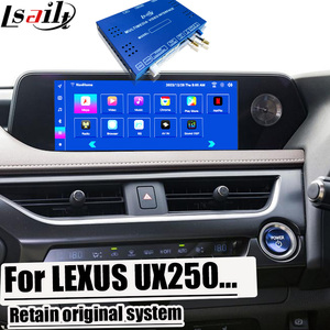 Interfaz de Video para Automóvil Lsailt con Android 13 para <span class=keywords><strong>LEXUS</strong></span> <span class=keywords><strong>UX250</strong></span> 2018+, Módulo de Infoentretenimiento Android con YouTube, Netflix, Google Play - Product Image 1