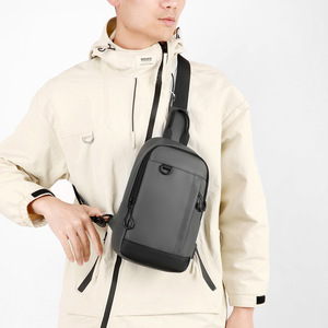 Nueva Bolsa de Pecho para Hombre, Negra, Gran Capacidad, Transpirable, Bandolera para Uso Diario, Verano 2025 - Product Image 3