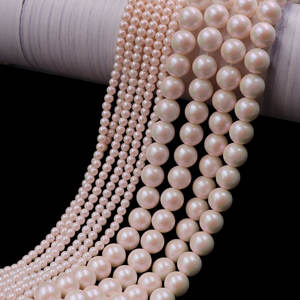 Perle di cristallo iridescente arcobaleno di alta qualità rosa-arancio simili a per <span class=keywords><strong>Swarovski</strong></span> per la creazione di gioielli e bracciali - Product Image 3