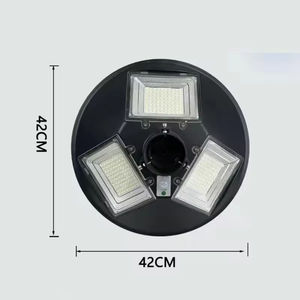 Lampe de jardin solaire extérieure haute puissance ultra-lumineuse, nouveau lampadaire de cour pour collectivités rurales, type soucoupe volante - Product Image 3